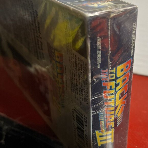 RARE! Back To The Future III 3 (VHS, 1990) Brand New Sealed VERY HIGH GRADE Misp - Picture 6 of 6